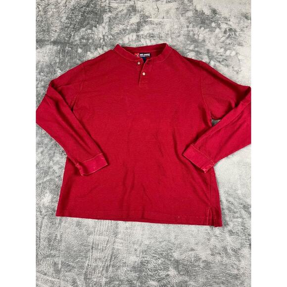 Men’s L Reel Legends Burgundy Performance Shirt – Good Condition - Picture 1 of 10